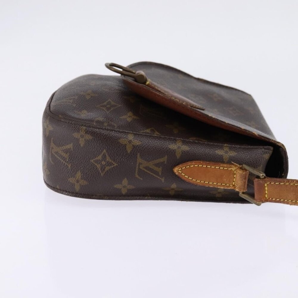 Authentic LOUIS VUITTON Monogram Saint Cloud GM Shoulder Bag M51242 LV - Picture 11 of 16